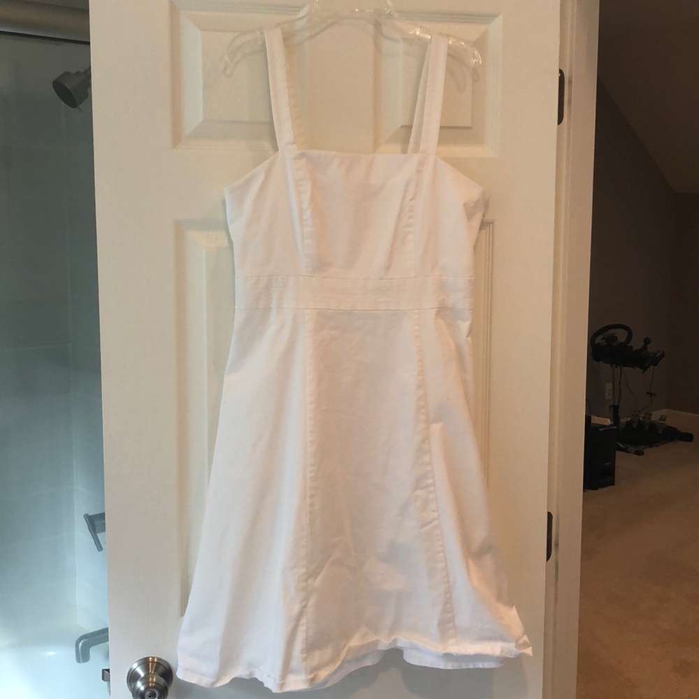 White Cotton Dress